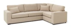 Habitat Eton Fabric Left Hand Corner Sofa - Biege