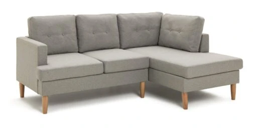 Habitat Joshua Self Assembly Right Hand Corner Sofa – Grey