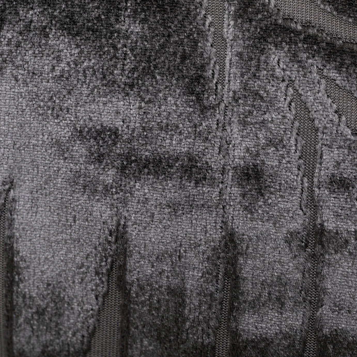 Habitat Velvet Feather Charcoal Bedding Set - Double - Image 2