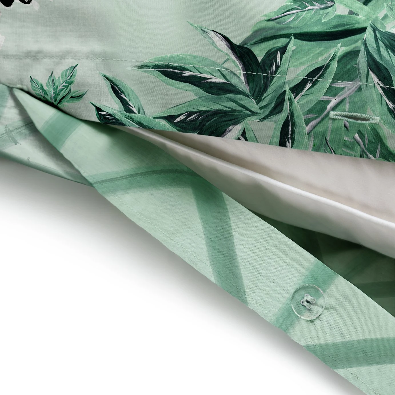 Habitat Crane Panel Green Bedding Set - Single - Image 5