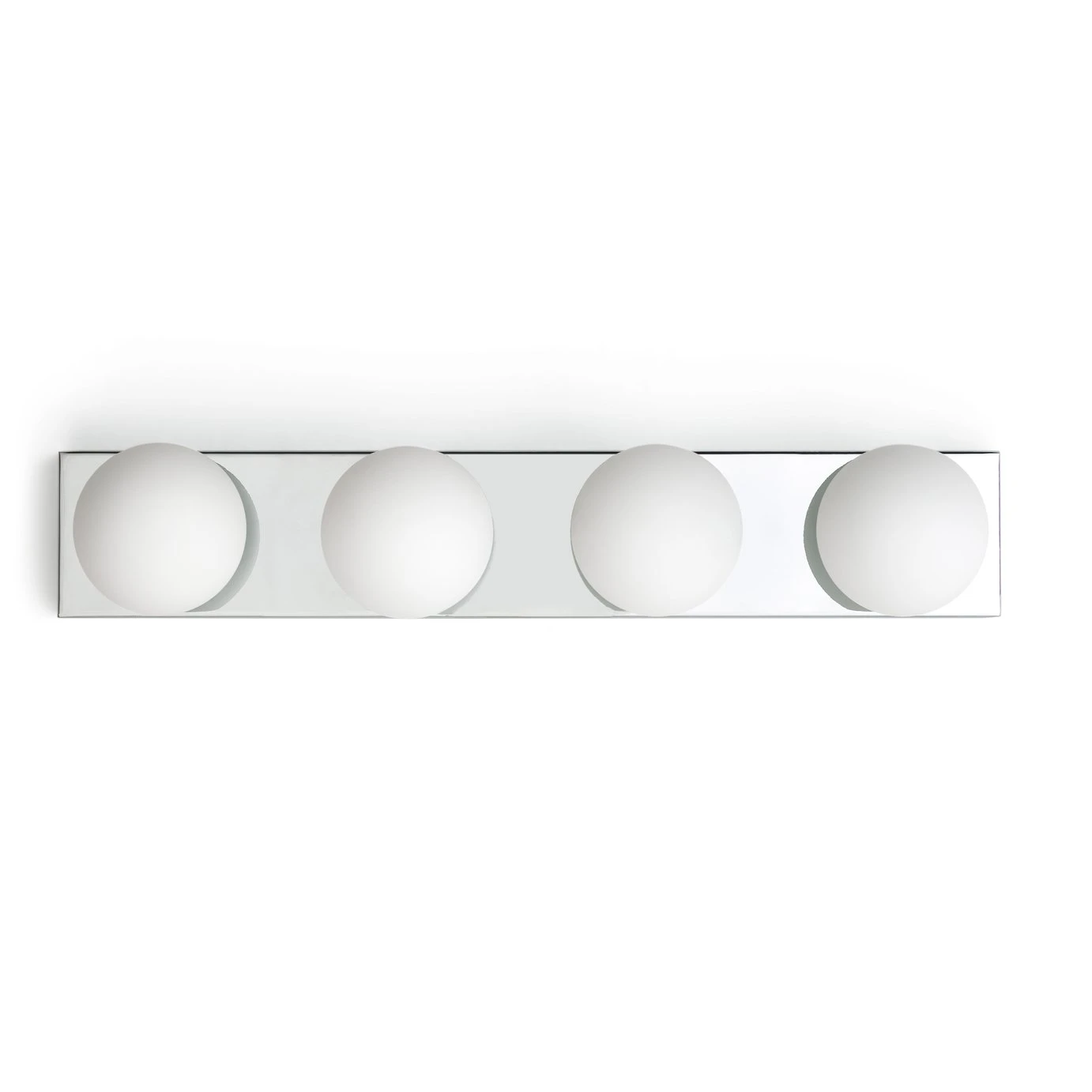 Habitat Metal 4 Light Bathroom Wall Light - Chrome - Image 2