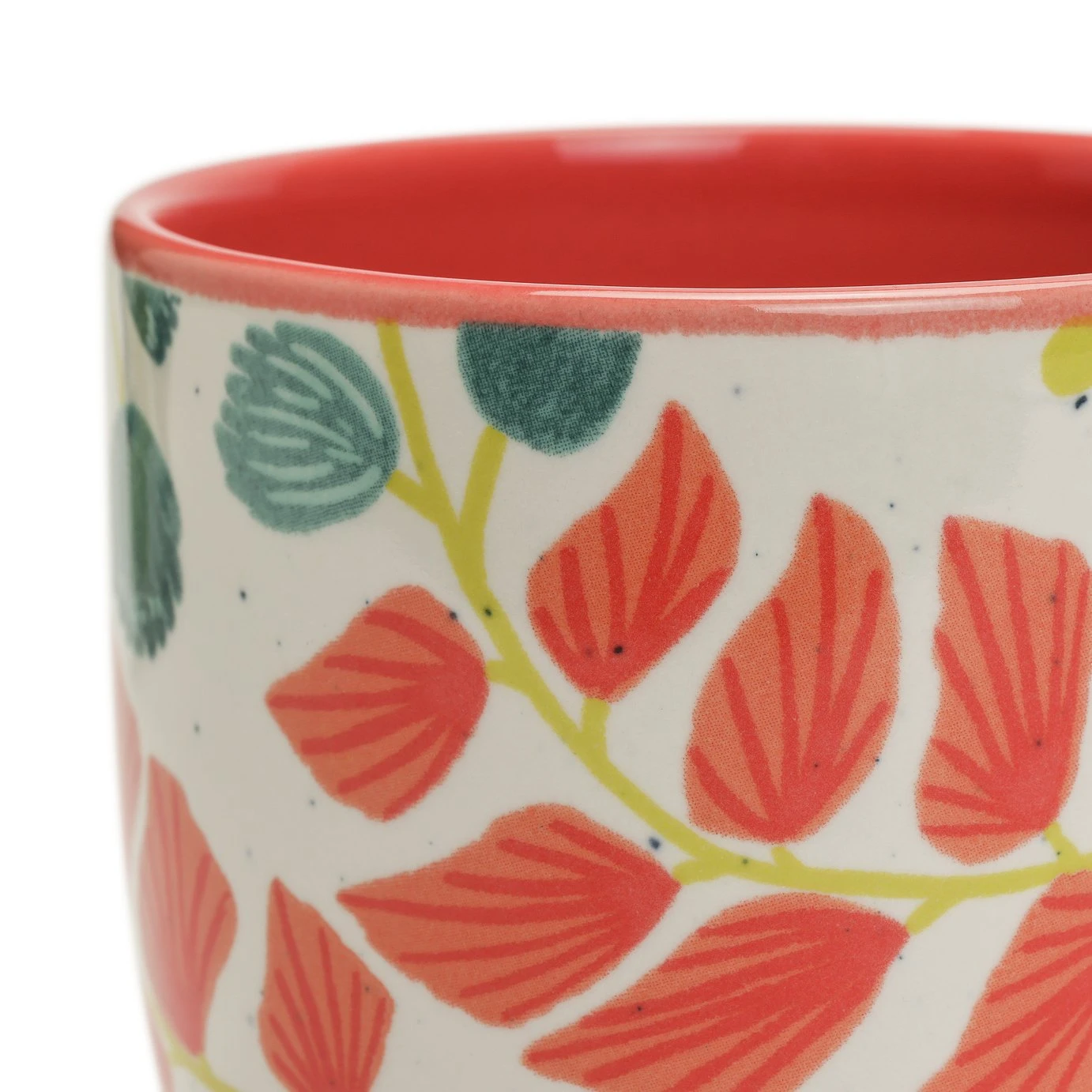 Habitat X Kew Set Of 2 Ceramic Mugs - Image 5