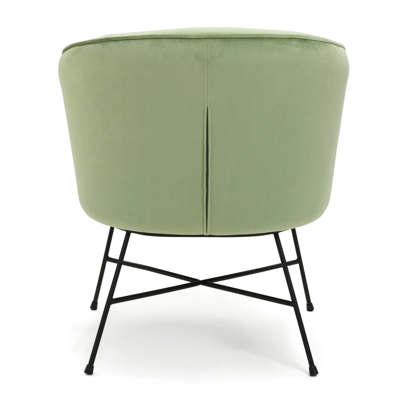 Habitat Jax Metal Accent Chair - Mint Green - Image 6