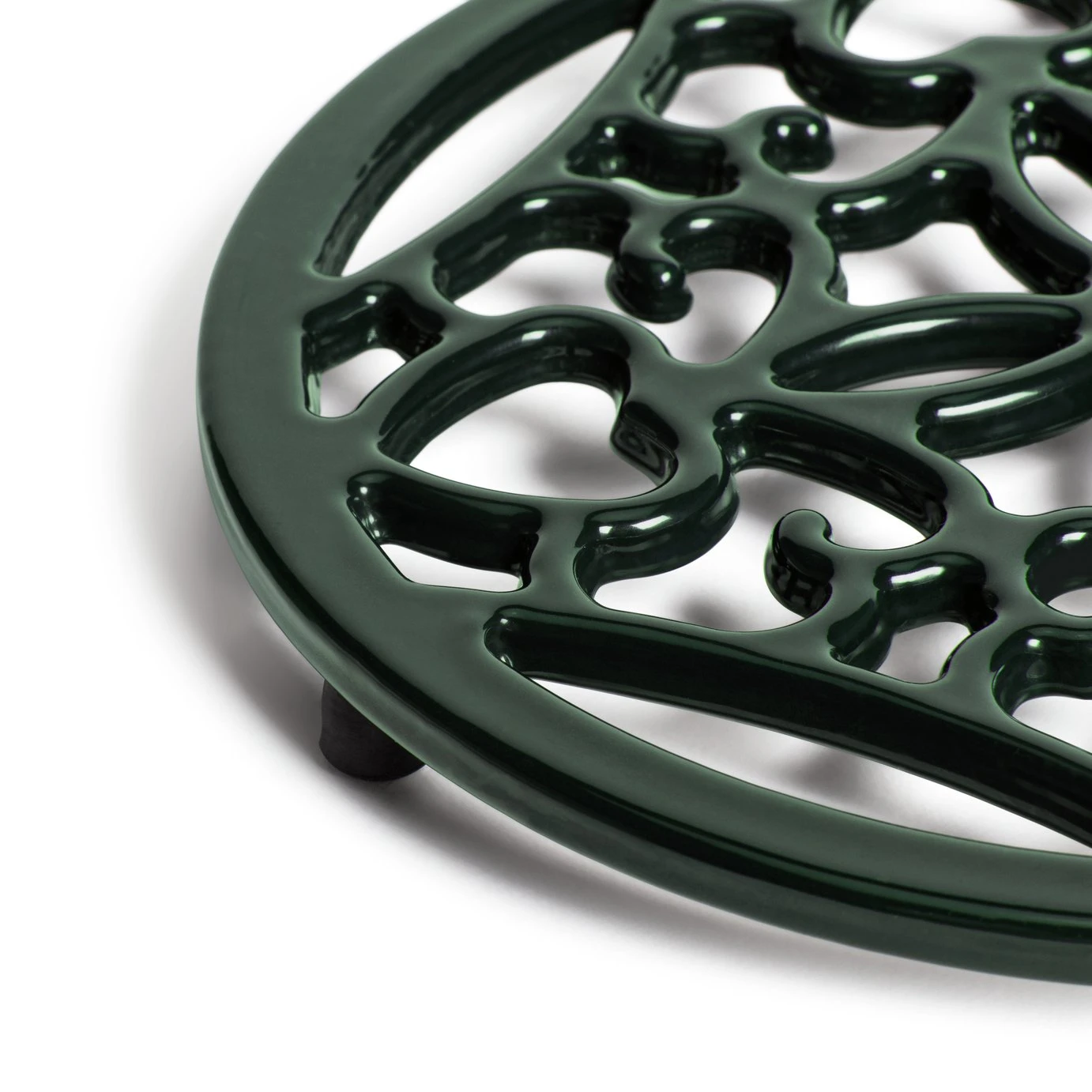 Habitat Cast Iron Trivet - Green - Image 4