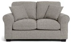 Habitat Lisbon Fabric 2 Seater Sofa - Grey