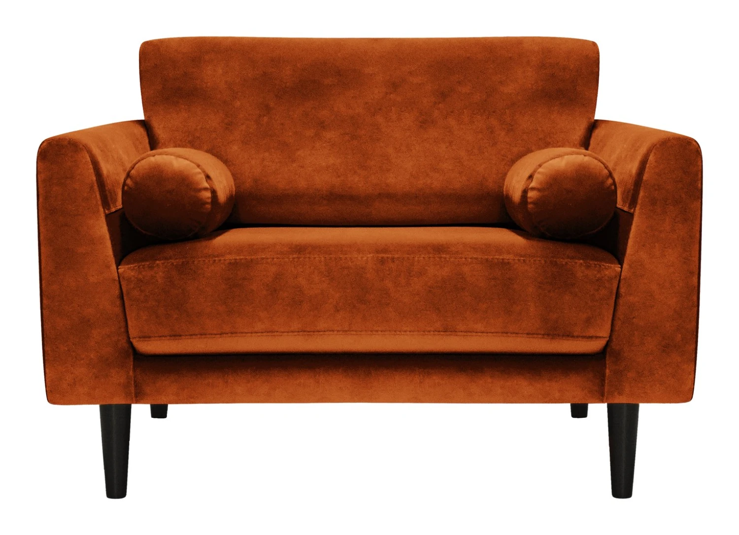 Habitat Jacob Fabric Cuddle Chair - Orange