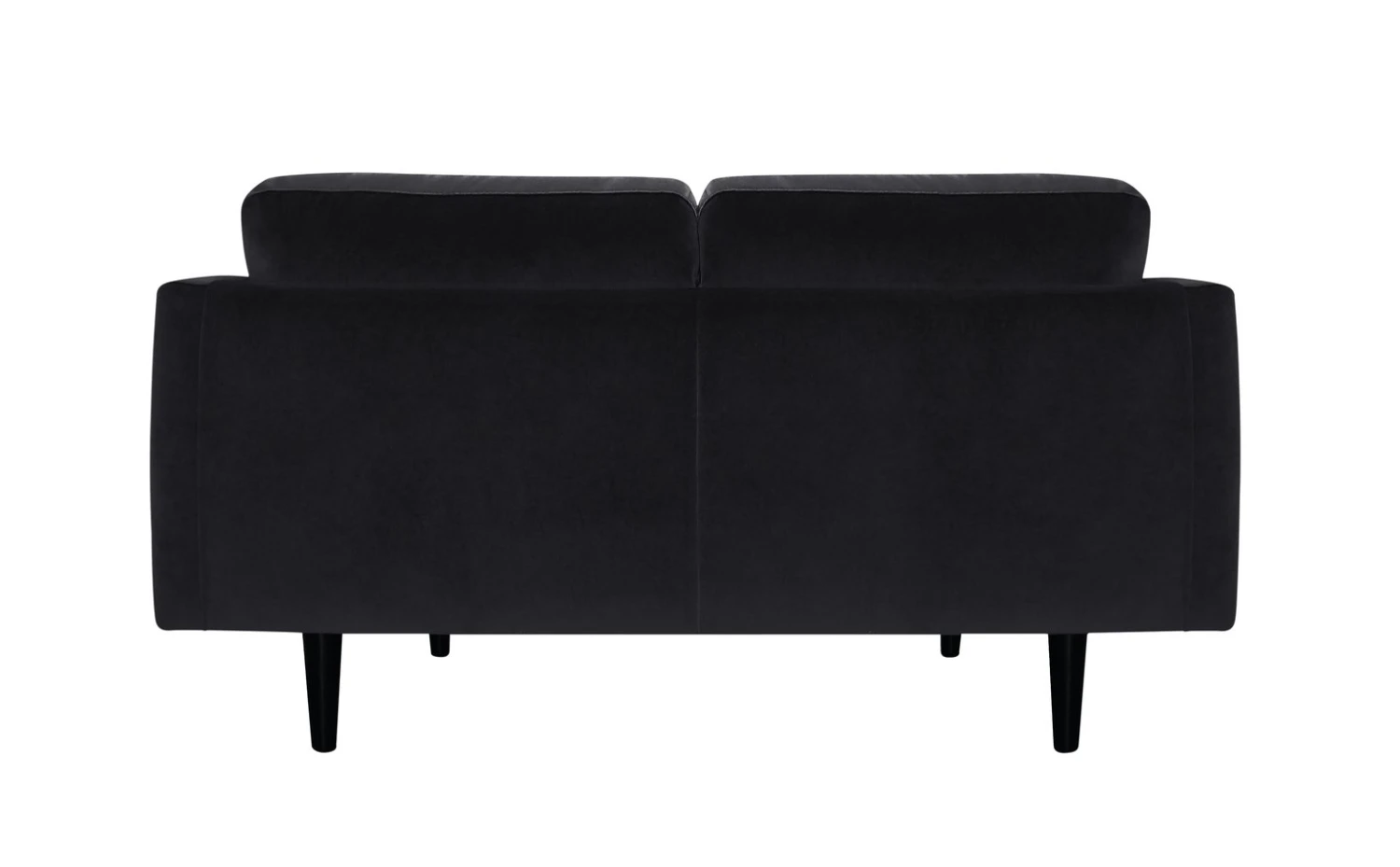 Habitat Jacob Fabric 2 Seater Sofa - Black - Image 4