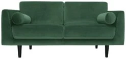 Habitat Jacob Fabric 3 Seater Sofa - Emerald Green