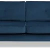 Habitat Iris Fabric 3 Seater Sofa - Navy