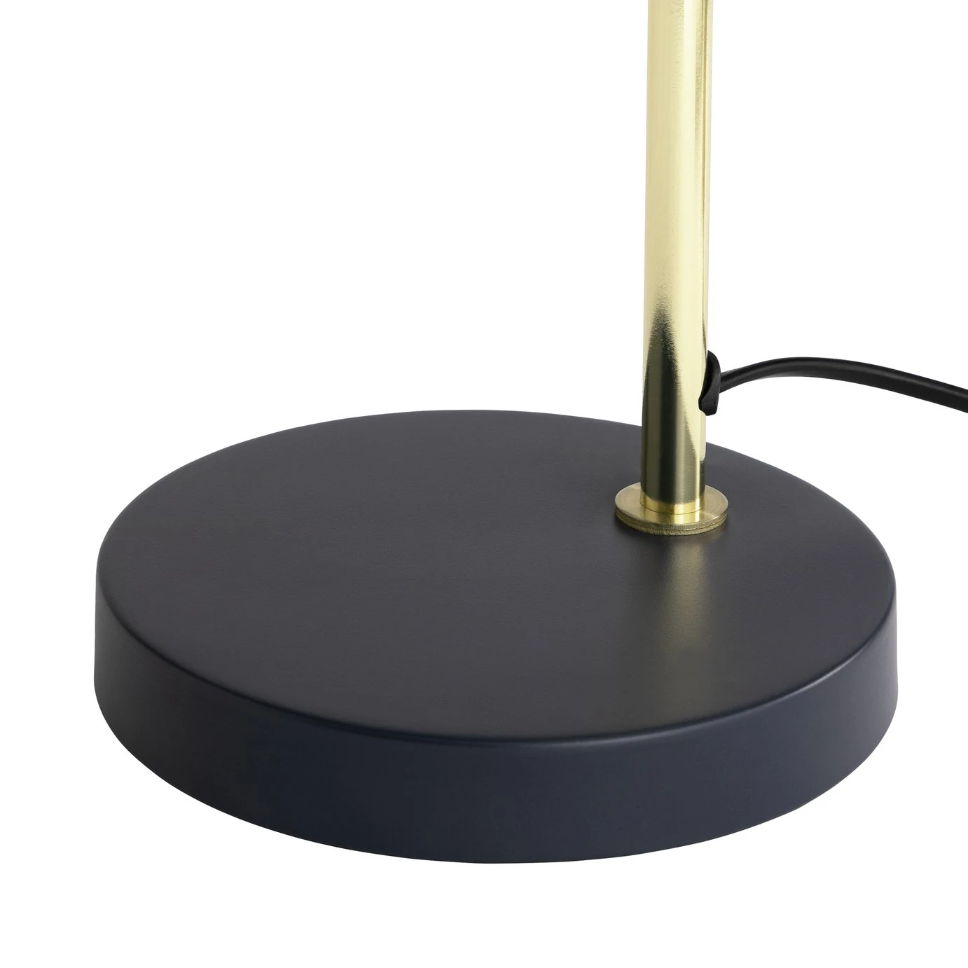 Habitat Minah Iron LED Table Lamp - Black & Brass - Image 5