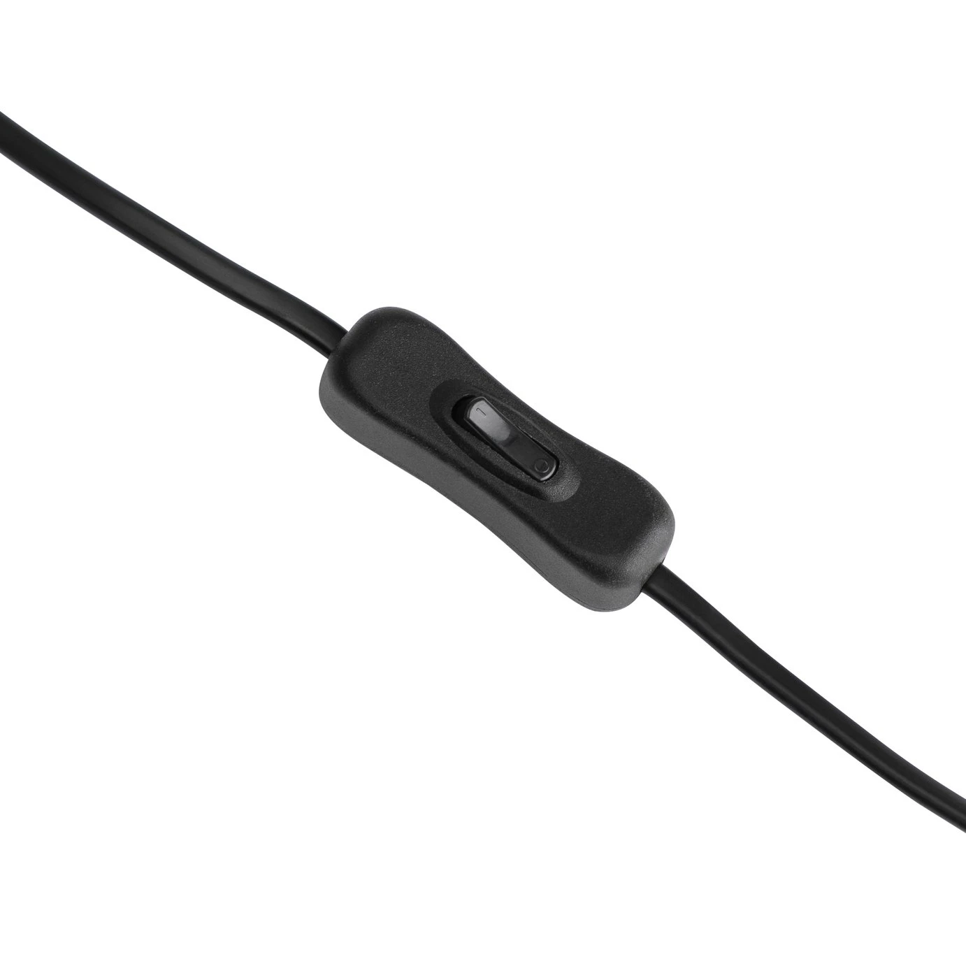 Habitat Minah Iron LED Table Lamp - Black & Brass - Image 6