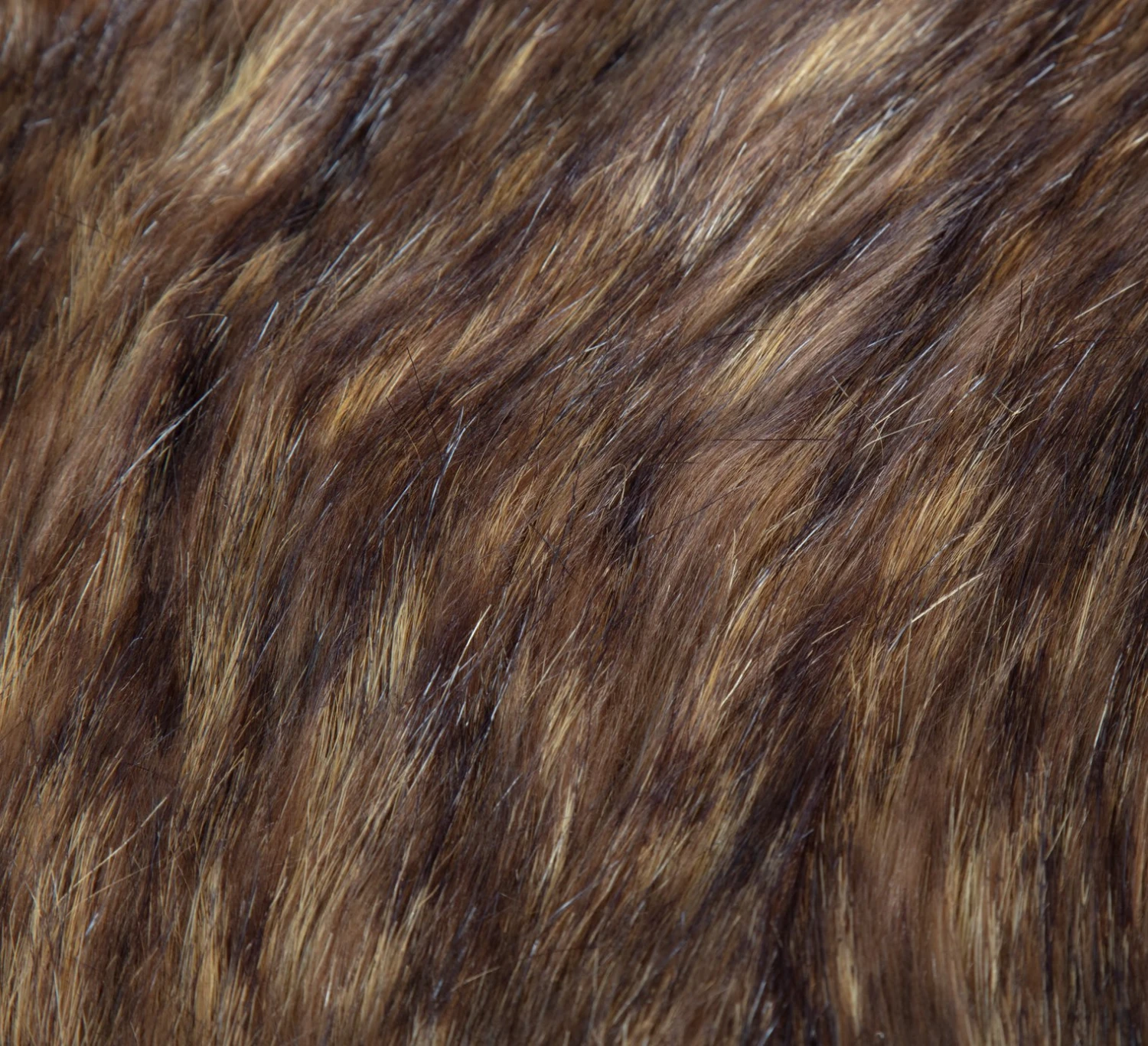 Habitat Faux Fur Throw - Brown - 125x150cm - Image 3