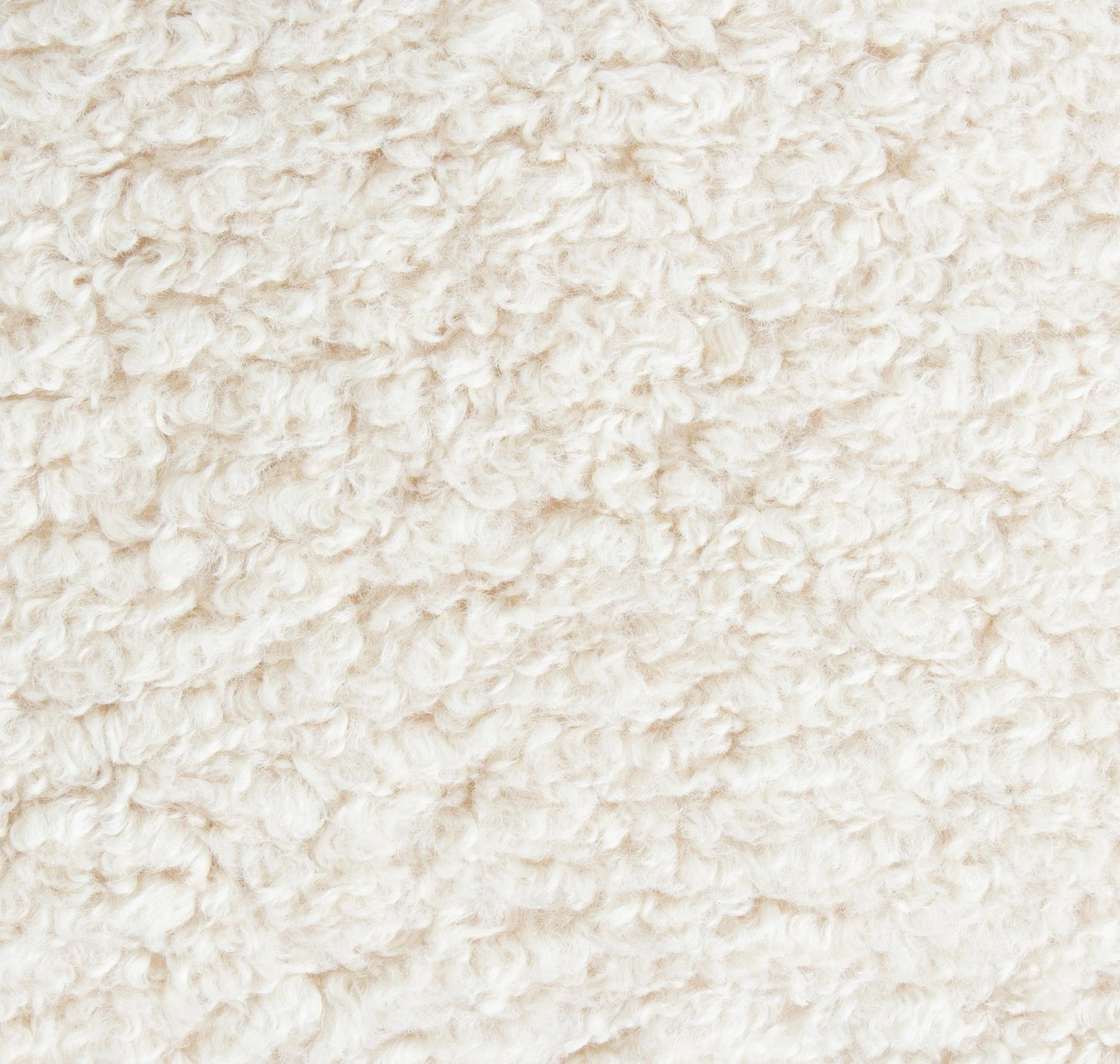 Habitat Faux Shearling Cushion - Oatmeal - 60X40cm - Image 3