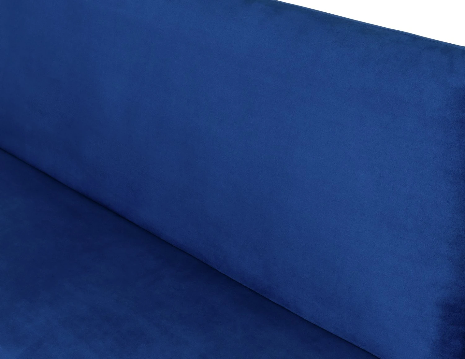 Habitat Matteo 2 Seater Velvet Clic Clac Sofa Bed - Blue - Image 5