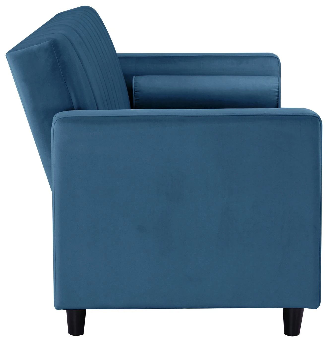 Habitat Preston Clic Clac Velvet Sofa Bed - Navy - Image 9