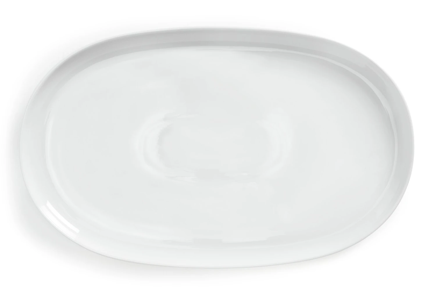 Habitat Riko Oval Porcelain Serving Platter - White - Image 5
