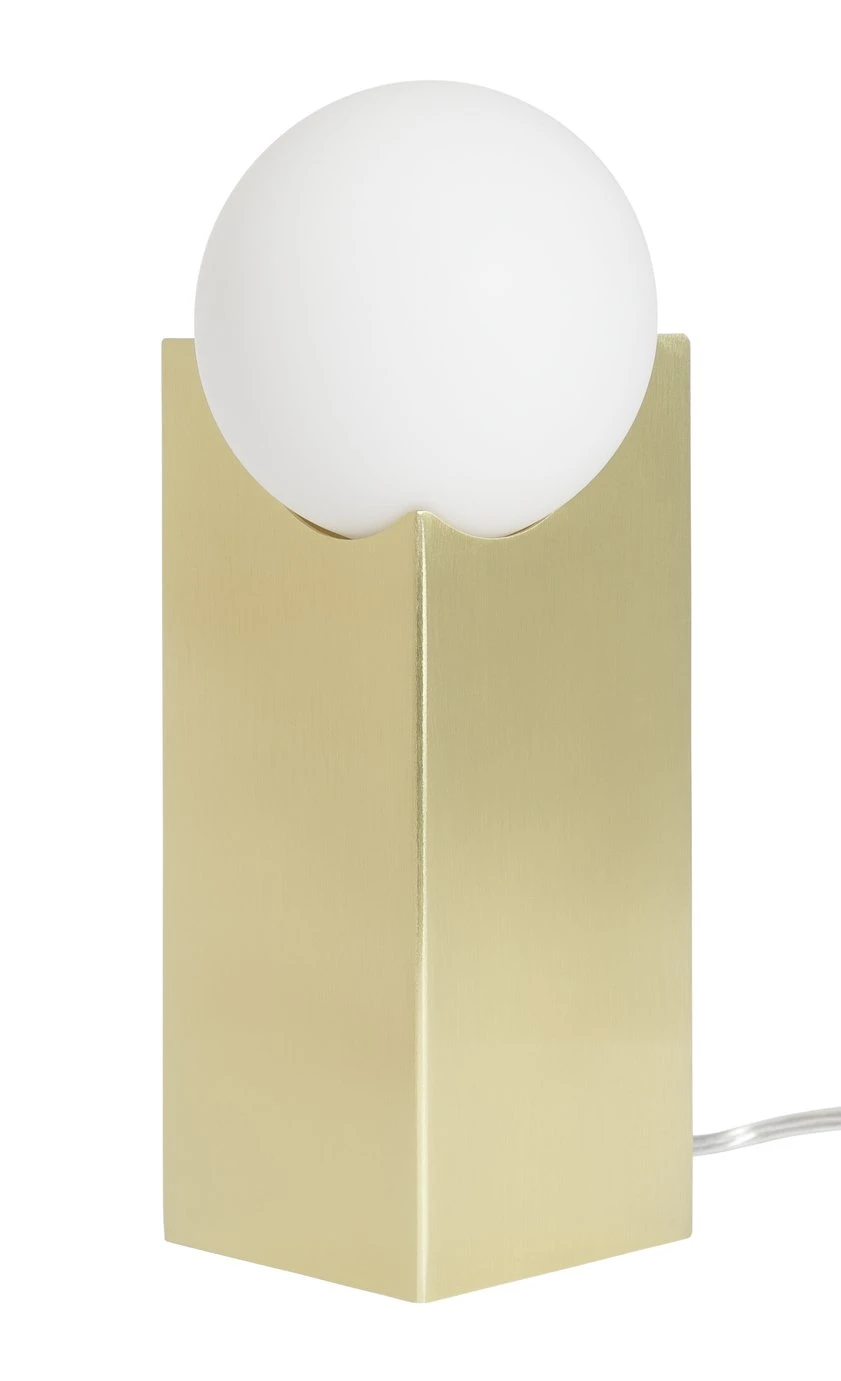 Habitat Yuri Afterglow Table Lamp - Gold & Glass - Image 2