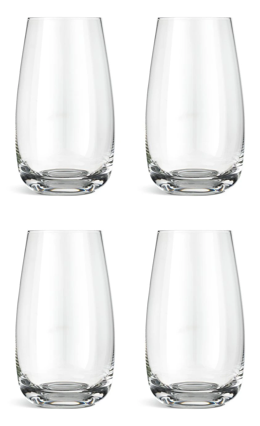 Habitat Apple Set Of 4 Hi Ball Glasses
