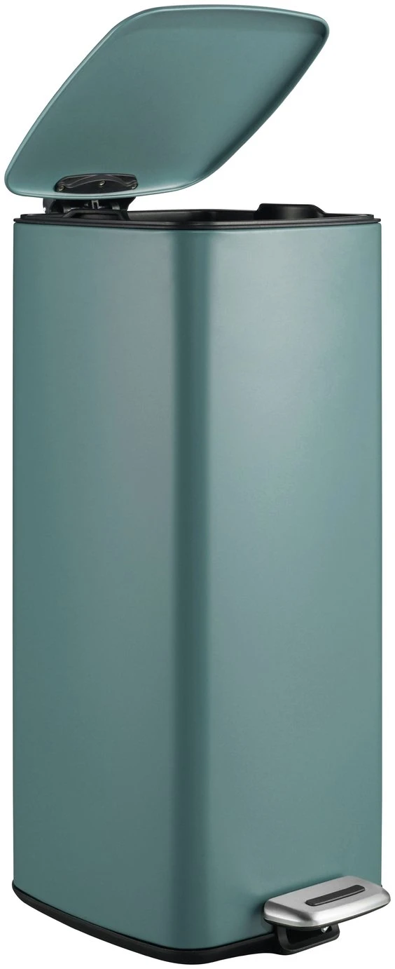Habitat 28 Litre Square Waste Bin - Teal - Image 3