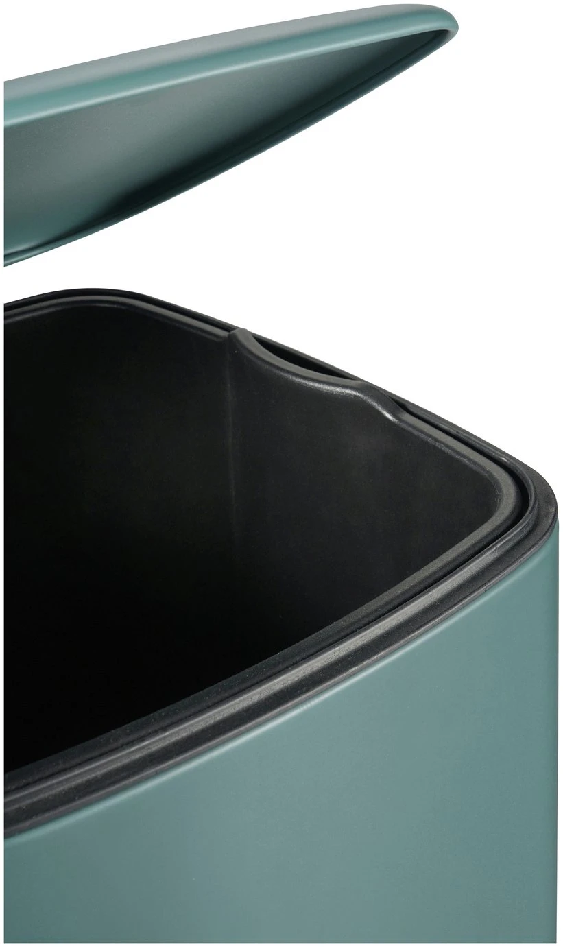 Habitat 28 Litre Square Waste Bin - Teal - Image 5
