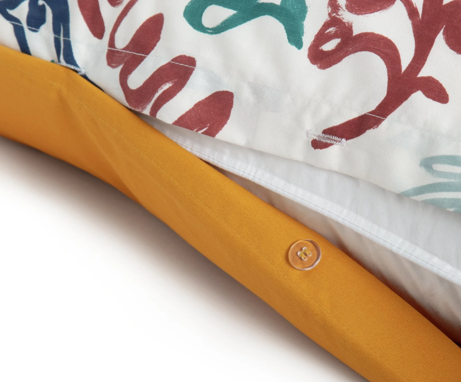 Habitat Artisan Bird Print Multicolor Bedding Set - Single - Image 5