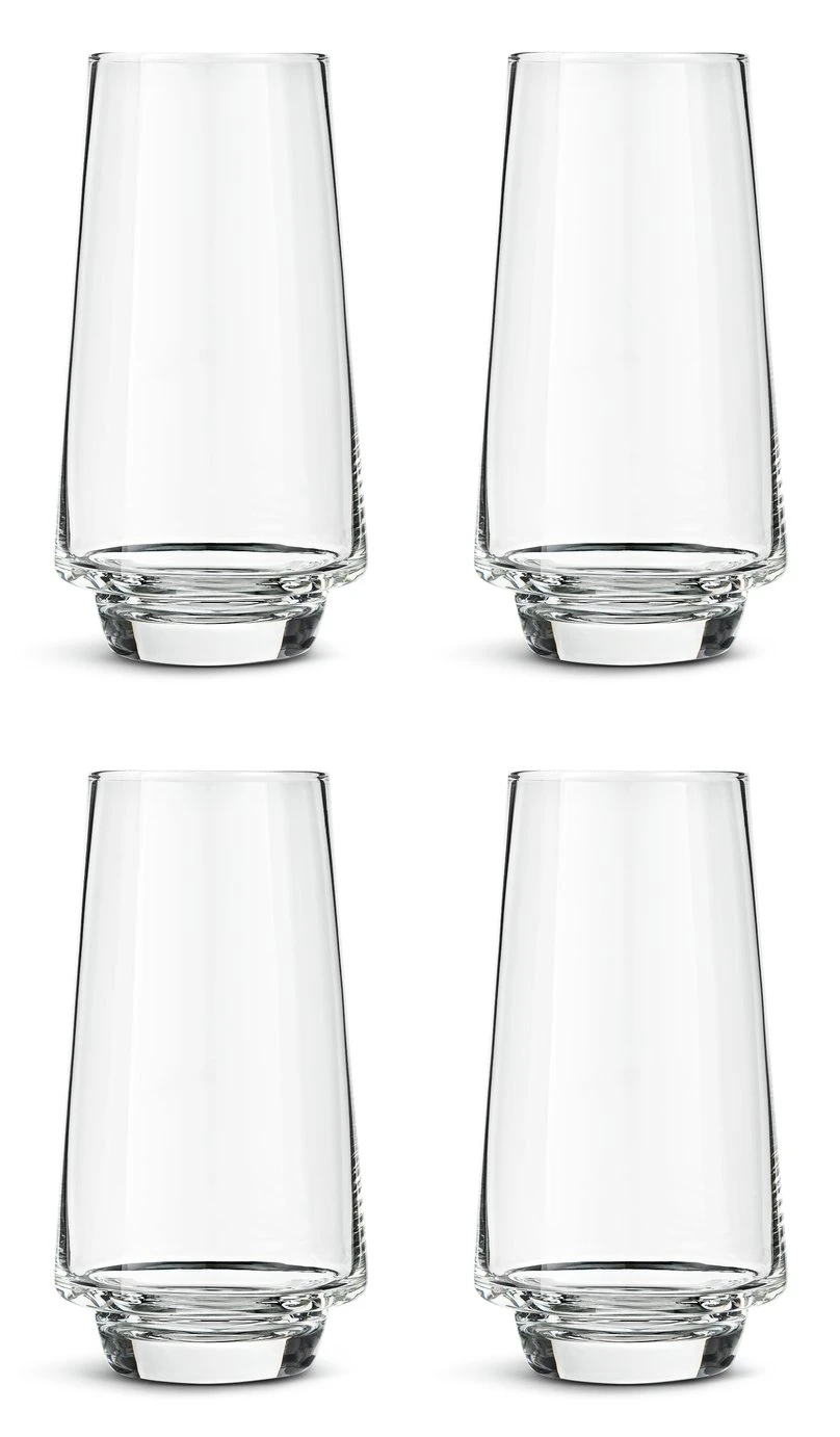 Habitat Sahara Set Of 4 Hi Ball Glasses