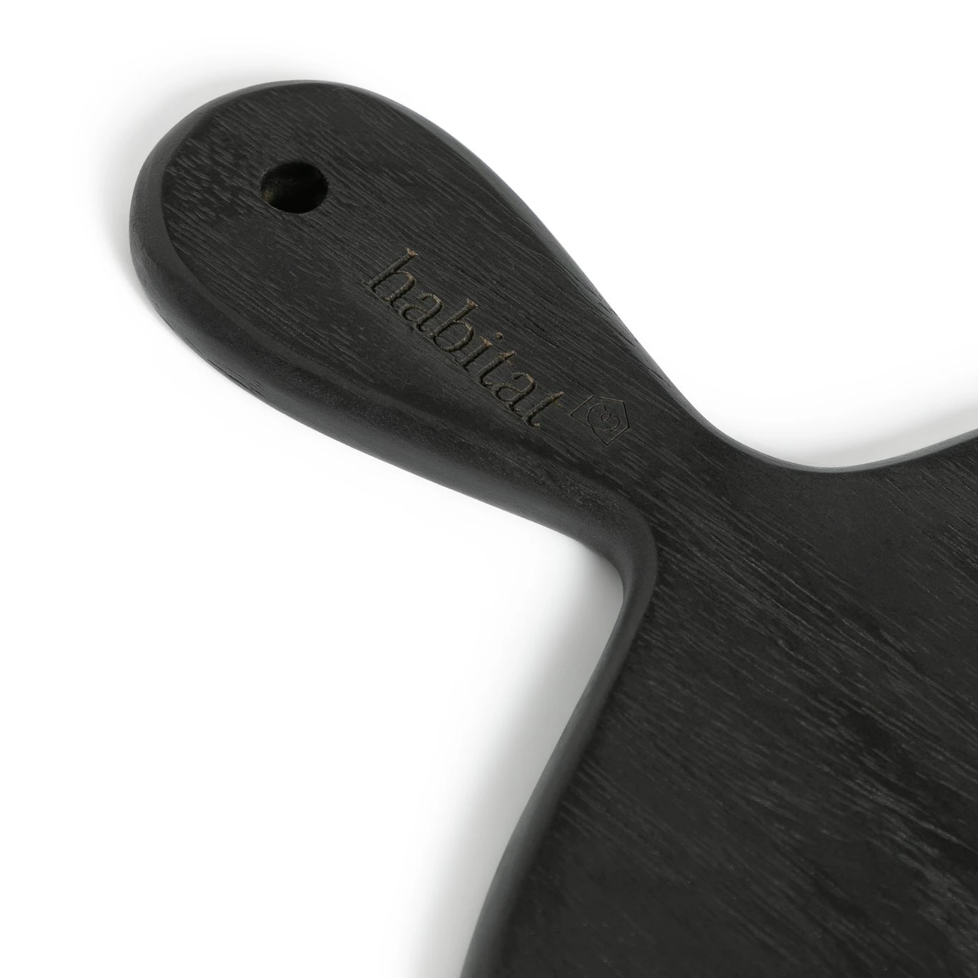 Habitat Wooden Serving Board - Black - Image 3