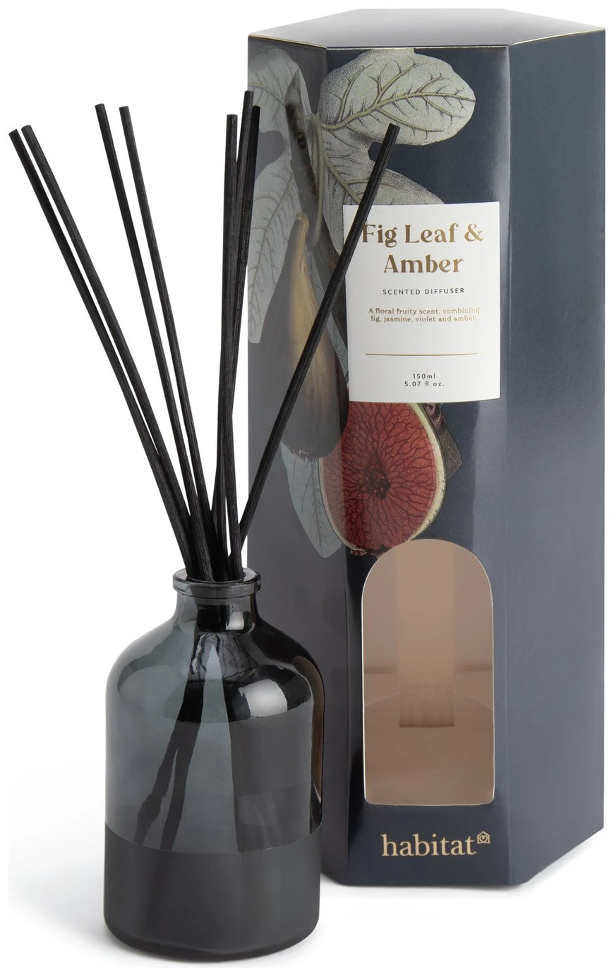 Habitat 150ml Scented Diffuser - Fig Leaf & Amber