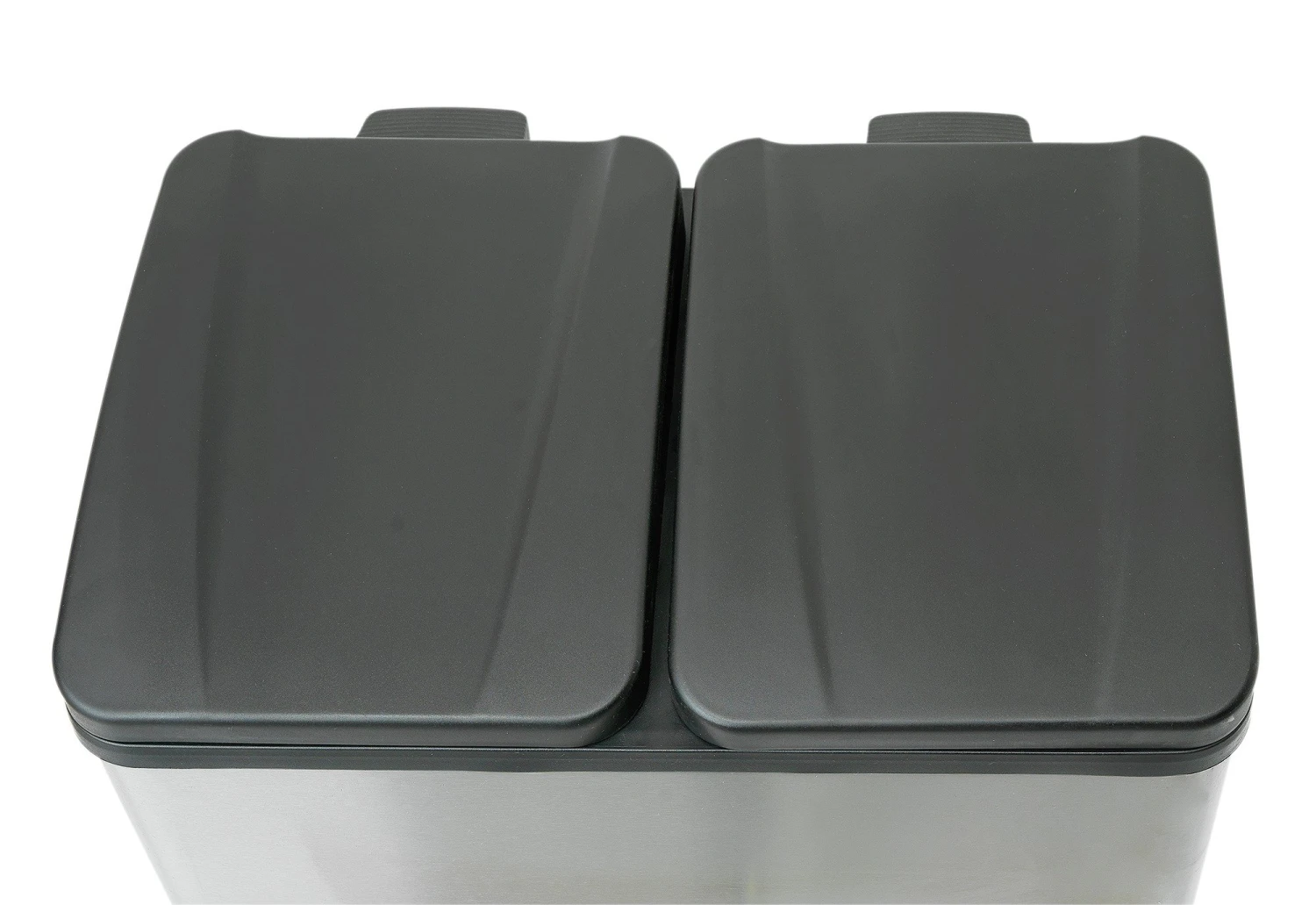 Habitat 55 Litre 2 Compartment Recycling Bin - Steel - Image 3