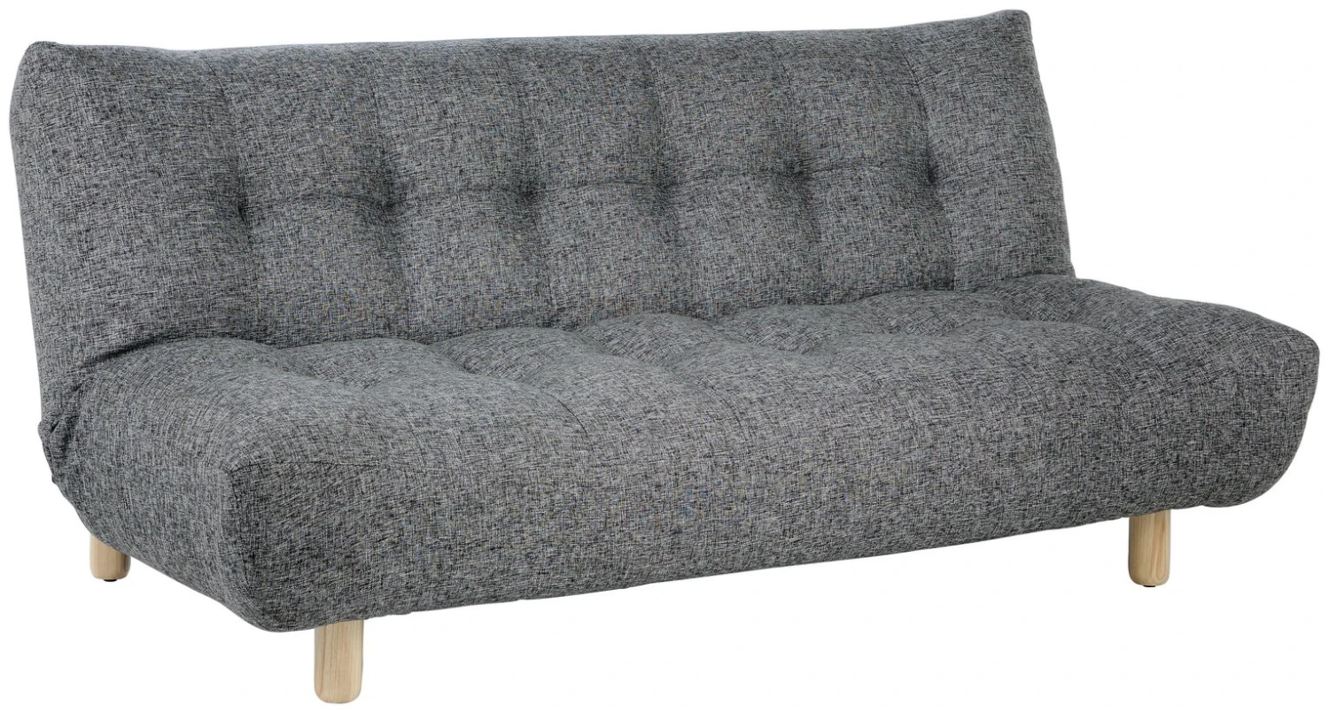 Habitat Kota Fabric Clic Clac Sofa Bed - Black And White - Image 3