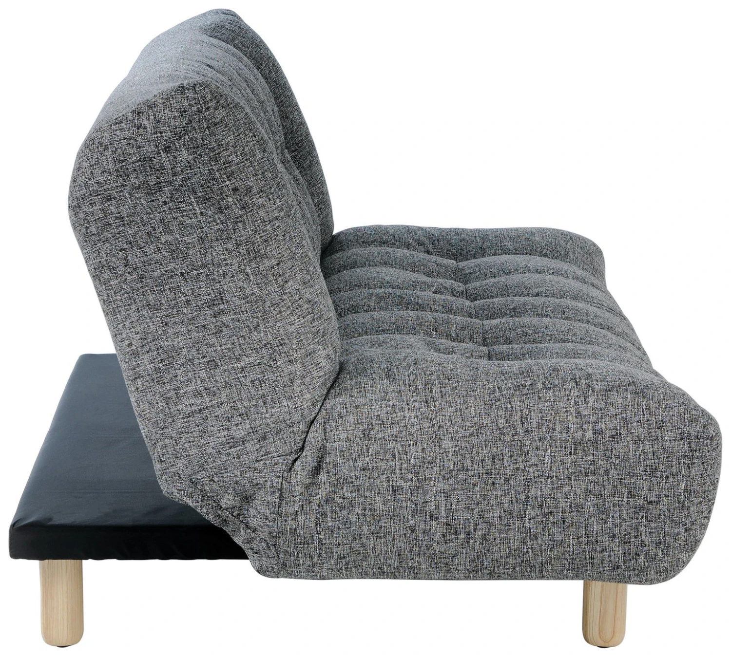 Habitat Kota Fabric Clic Clac Sofa Bed - Black And White - Image 4