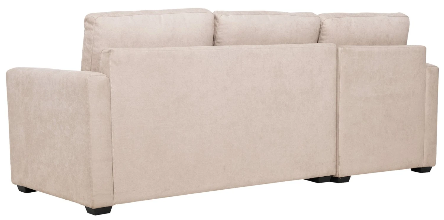 Habitat Reagan Left Corner Chaise Sofa Bed - Natural - Image 5