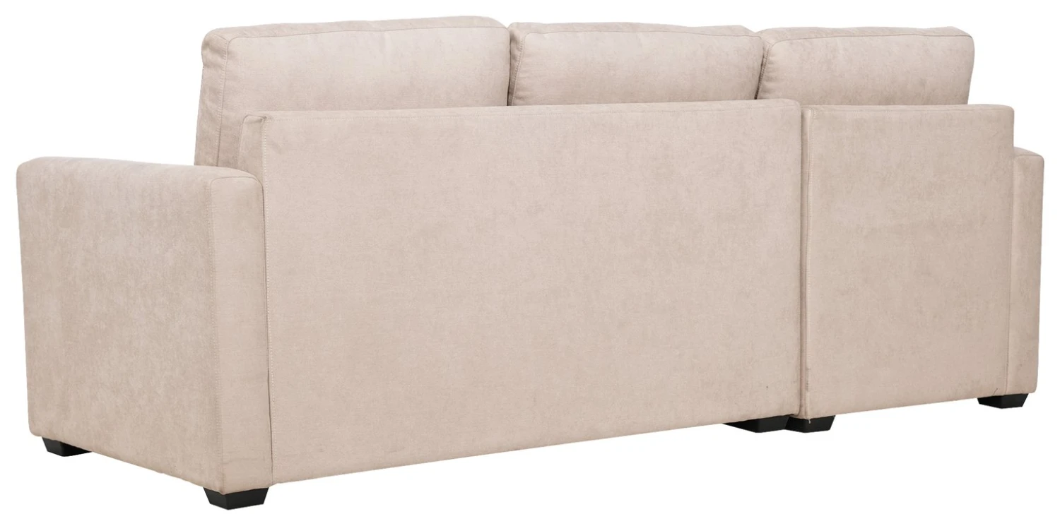 Habitat Reagan Left Corner Chaise Sofa Bed - Natural - Image 6