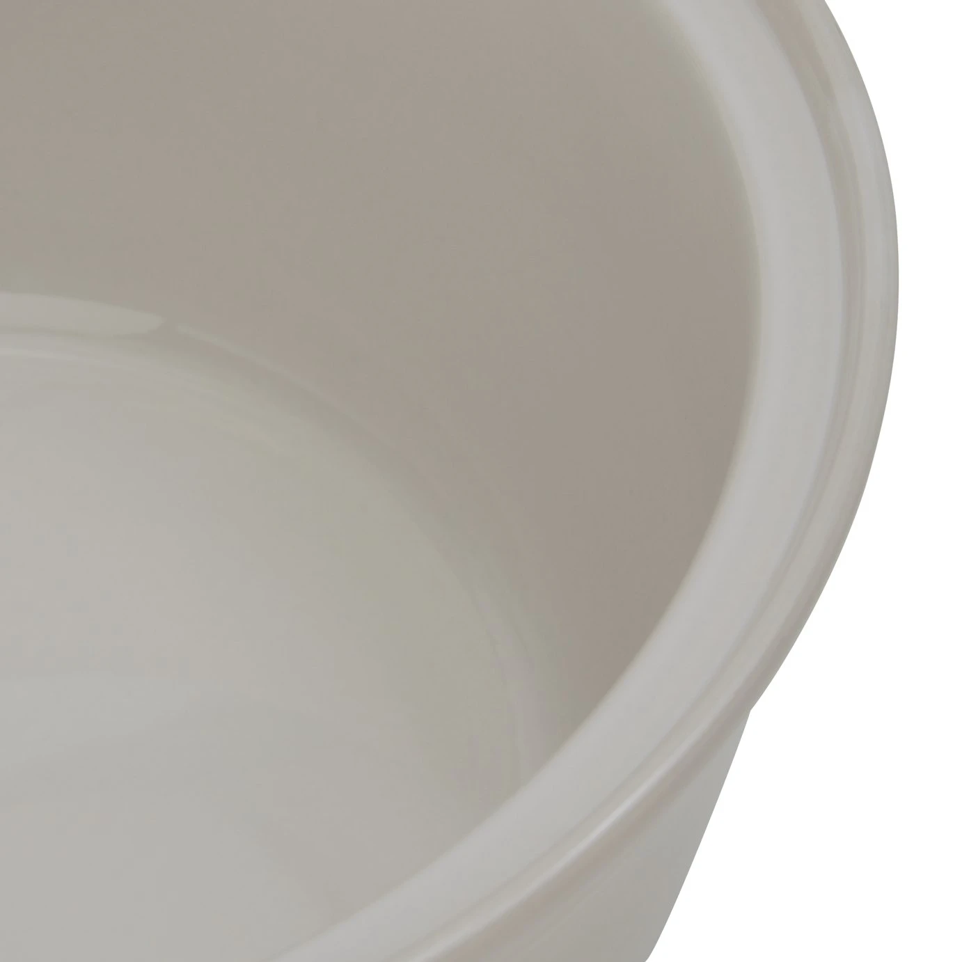 Habitat Stoneware 2.5 Litre Casserole Dish - White - Image 2