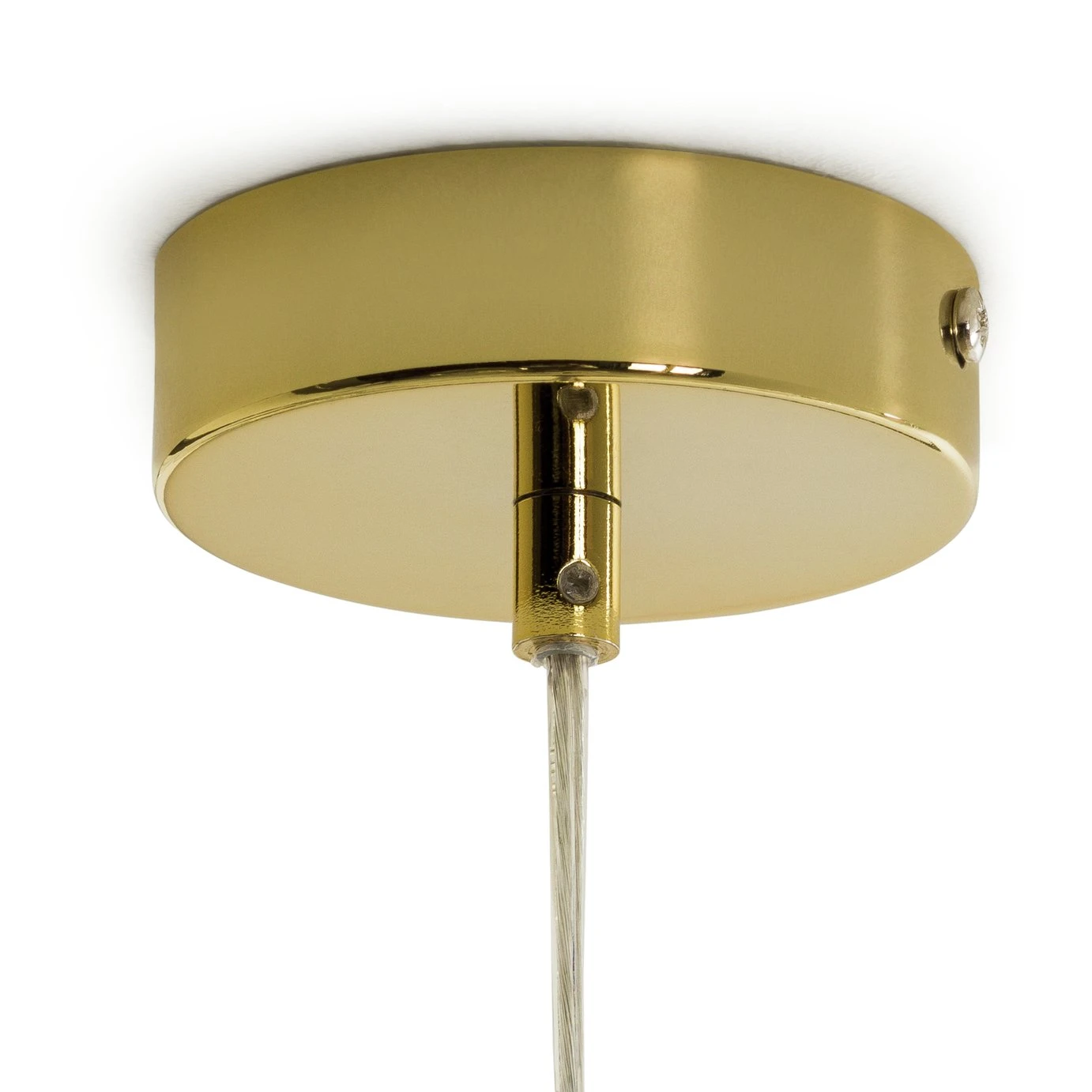 Habitat Glam 6 Light Glass Ceiling Light – Gold - Image 6