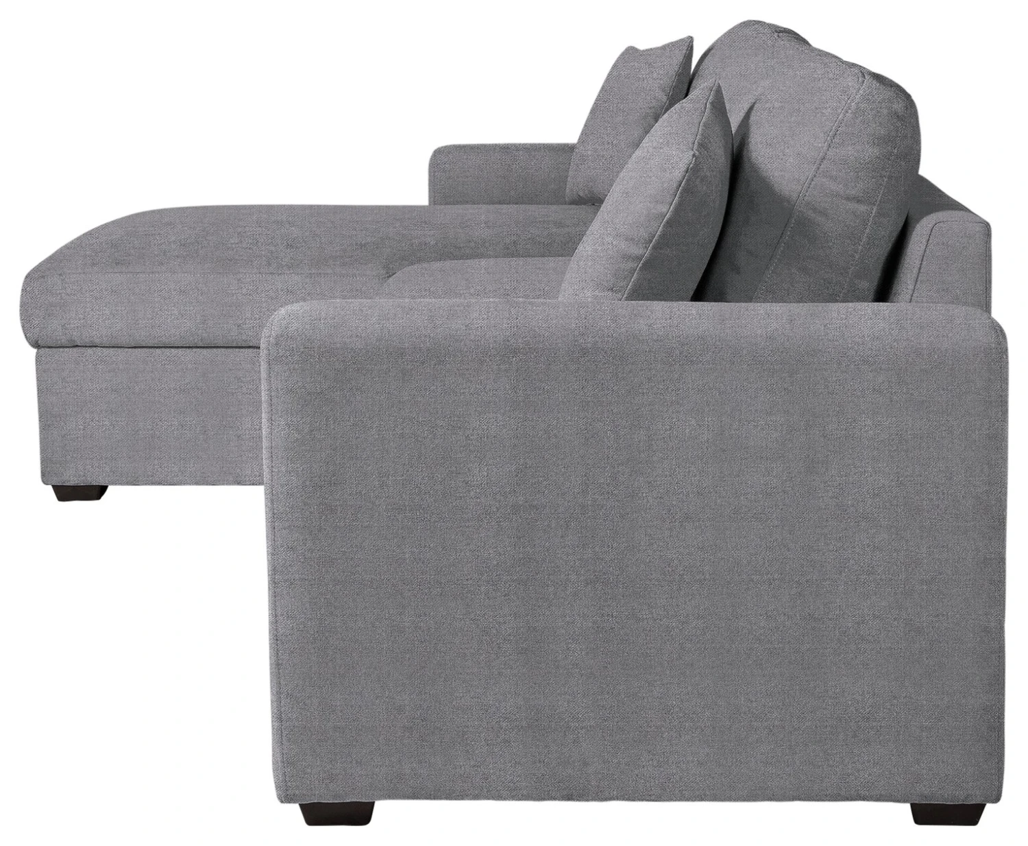Habitat Reagan Left Corner Storage Sofa Bed - Grey - Image 3