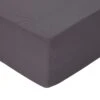 Habitat Brushed Cotton Charcoal Fitted Sheet - Toddler