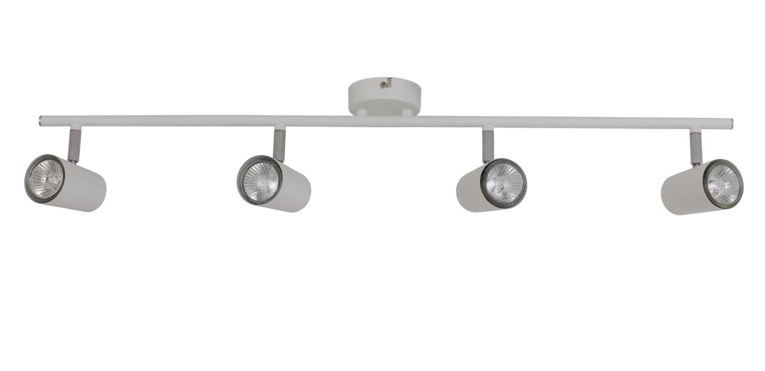 Habitat Spotlight 4 Light Bar - Matt White
