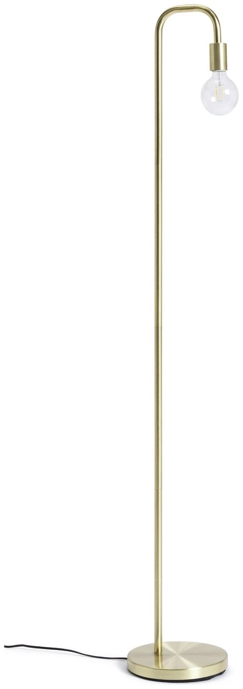 Habitat Rayner Floor Lamp - Brass - Image 2