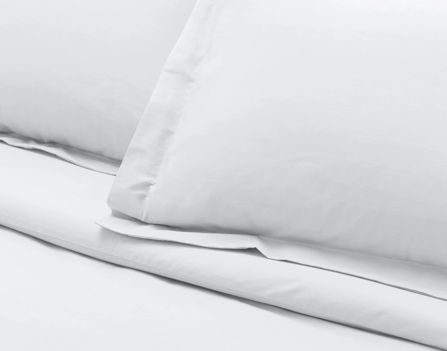 Habitat Egyptian Cotton 400TC White Bedding Set - Single - Image 4