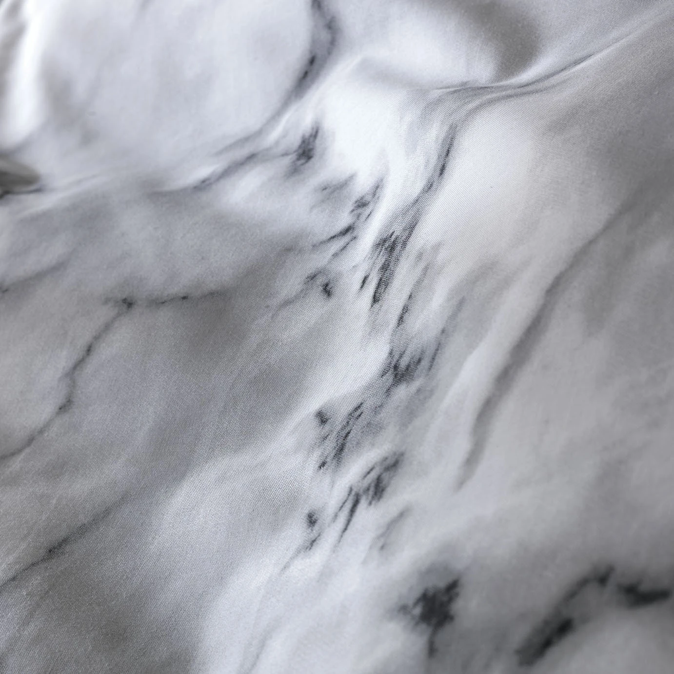Habitat Marble White & Black Bedding Set - Single - Image 6