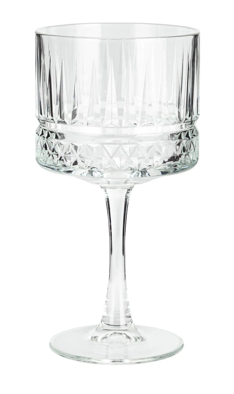 Habitat Pressed Set Of 4 Gin Glasses - Image 3