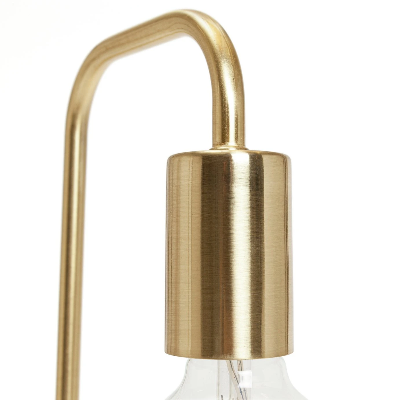Habitat Rayner Steel LED Table Lamp - Brass - Image 3