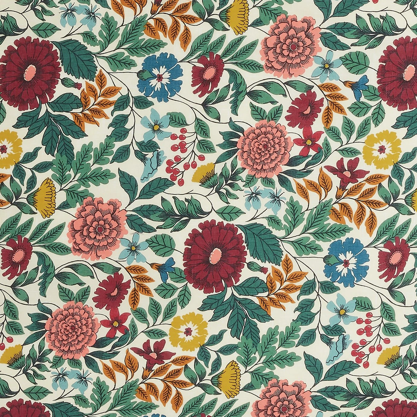 Habitat Country Manor Floral Print Bedding Set - Single - Image 2