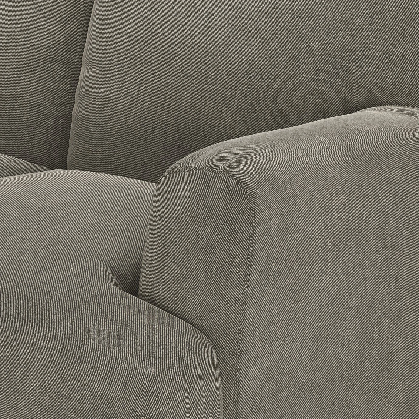 Habitat Askem Fabric 2 Seater Sofa - Natural - Image 8