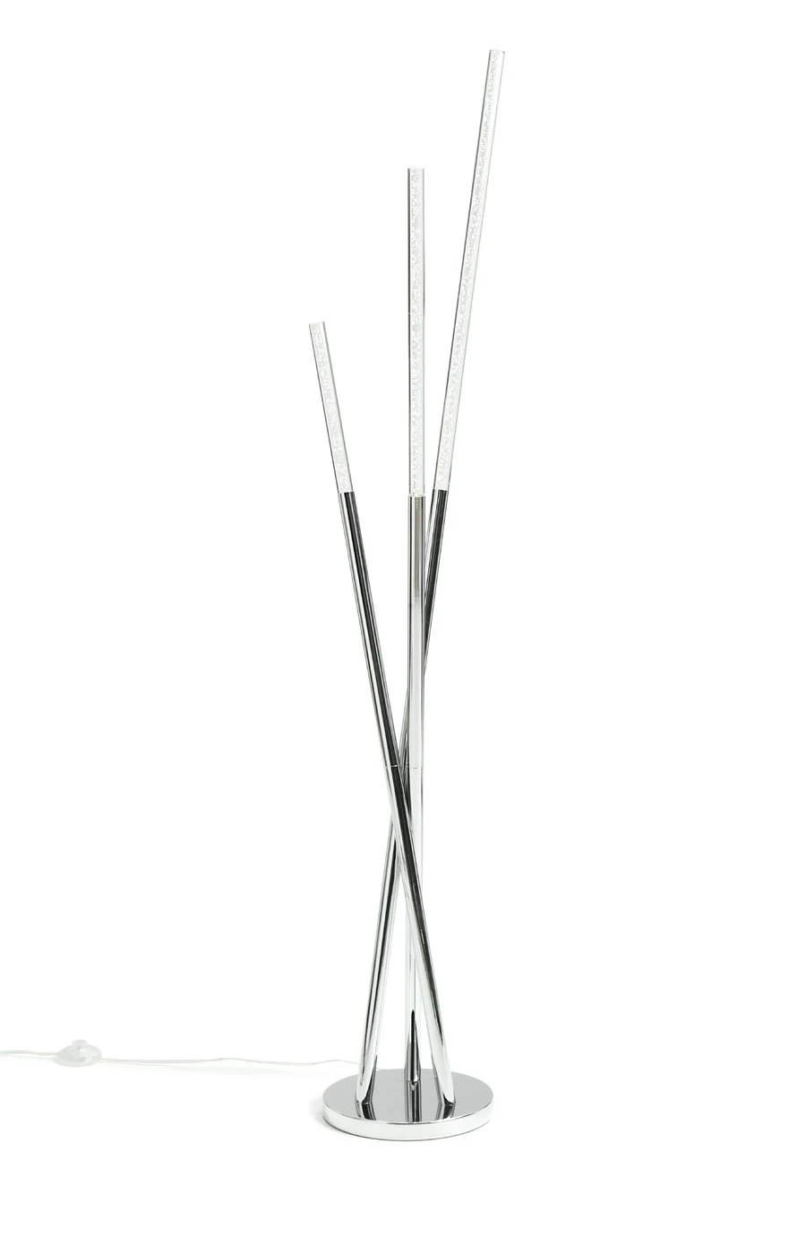 Habitat Bubble 3 Light Floor Lamp - Chrome - Image 4