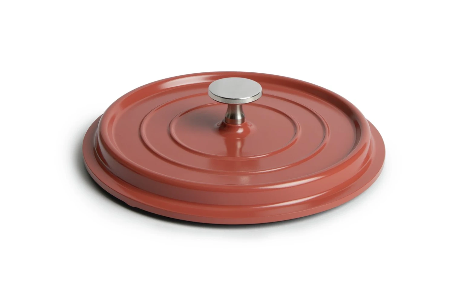 Habitat 2.4 Litre Cast Aluminium Casserole Dish - Red - Image 4