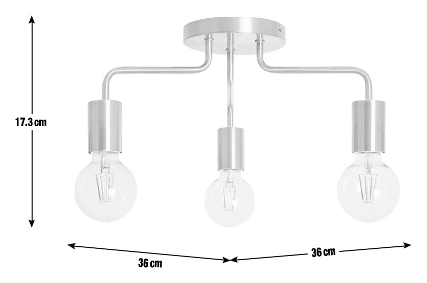 Habitat Rayner Steel LED Flush Ceiling Light - Rosegold - Image 6