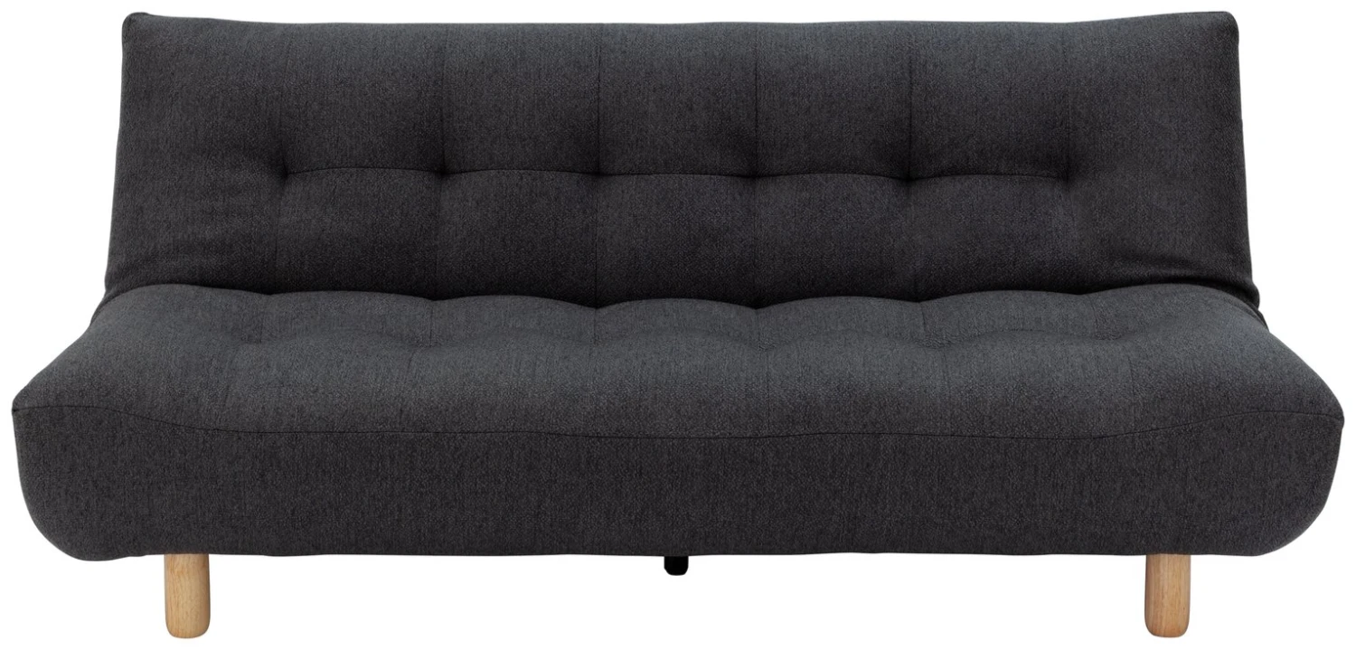 Habitat Kota Boucle 3 Seater Clic Clac Sofa Bed - Charcoal