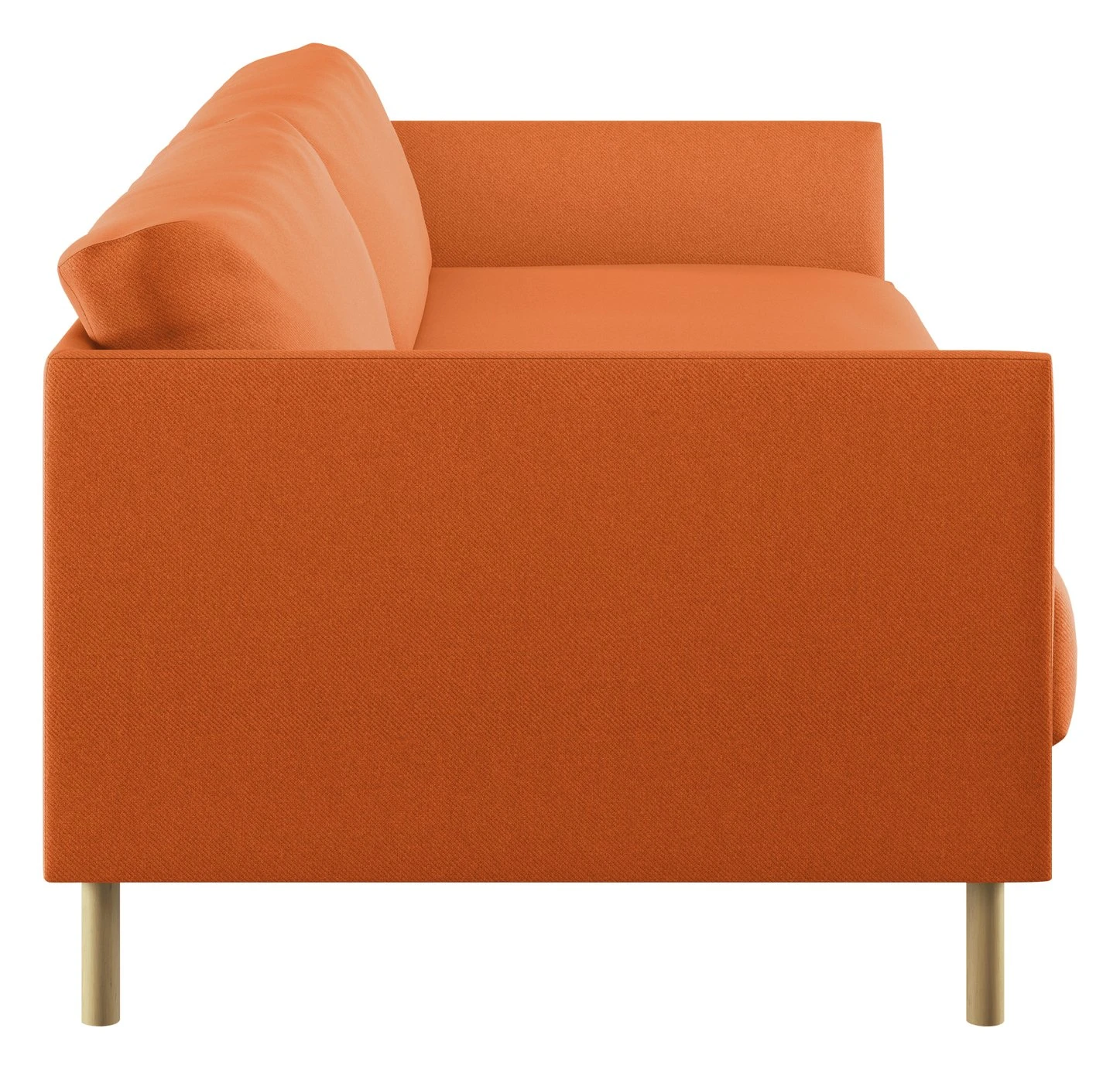 Habitat Hyde 3 Seater Fabric Sofa Bed - Orange - Image 5